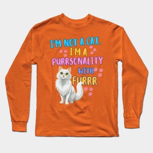 Smart Cat Long Sleeve T-Shirt